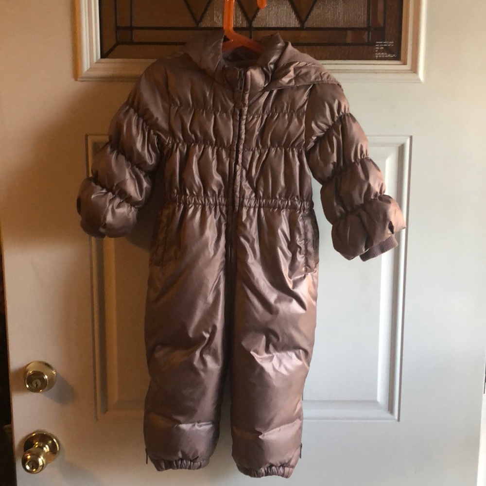 Baby Gap iridescent colored one piece snowsuit